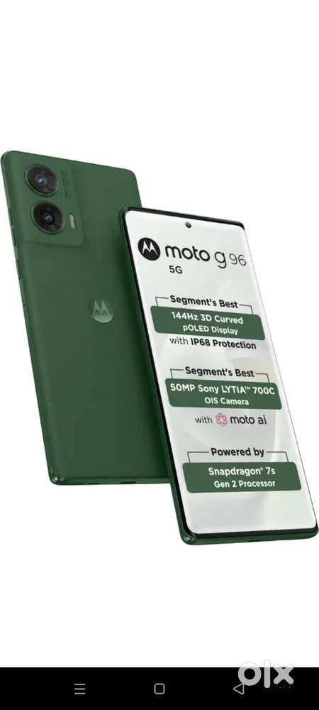 G96 5G ( Pantone Greener Pastures,256GB)(8GB RAM)
