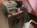 Computer + 3in1 Laser printer + Table
