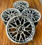 17 inch 4×100/108 pcd 7.5j prorace alloy wheels set of four less used