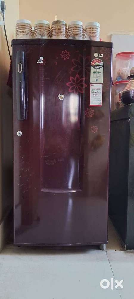 LG single door fridge, New condition, 190 litter