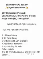LOADSHARE AMZ DELIVERY JOB Perugudi