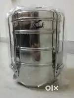 10x4 steel tiffin boxes