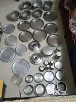 Old Aluminum and steel utensils Bulk lot for sale
