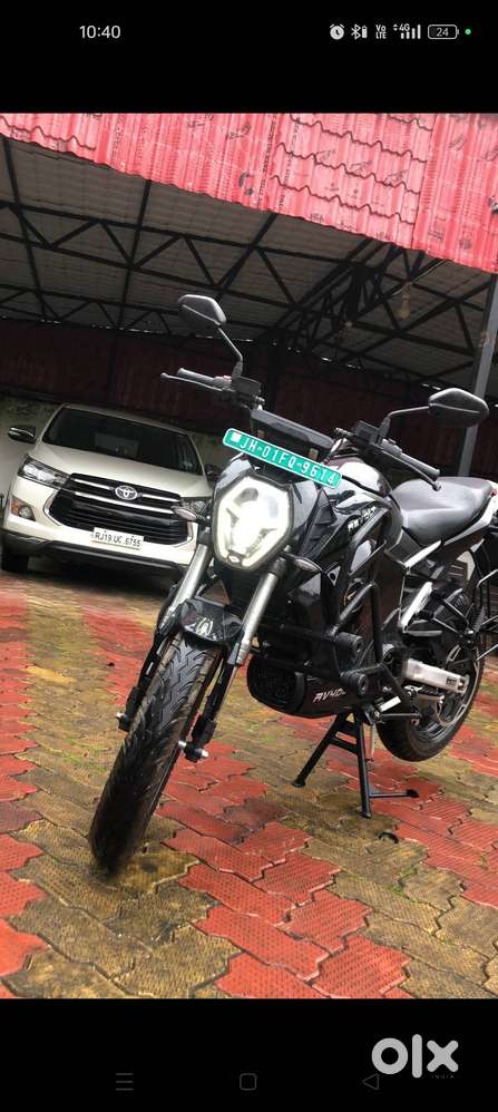 Revolt Rv400 loaded with full accessories and extended warranty.