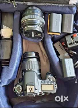 Canon 70D With 18 -135 lens