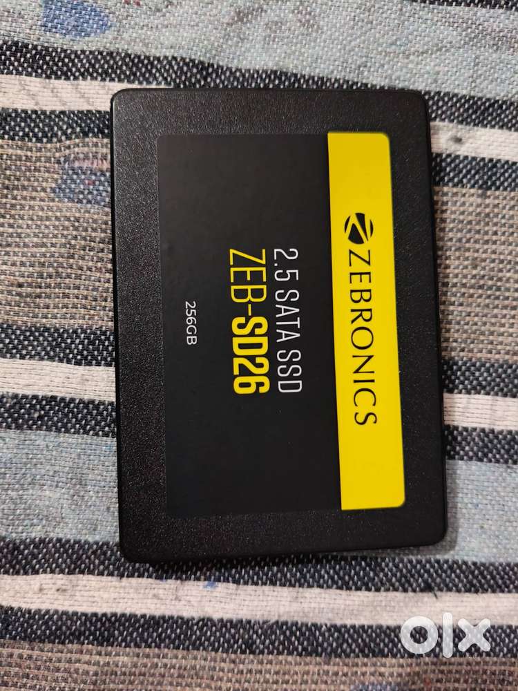 New ZEBRONICS  2.5 SATA SSD  ZEB-SD26  256GB