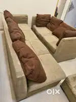 7 seater sofa set with cushion
