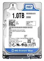 1 TB LAPTOP HARD DISK- WD BLUE