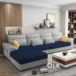 Casaliving Salina RHS 4 Seater L Shape Sofa Set