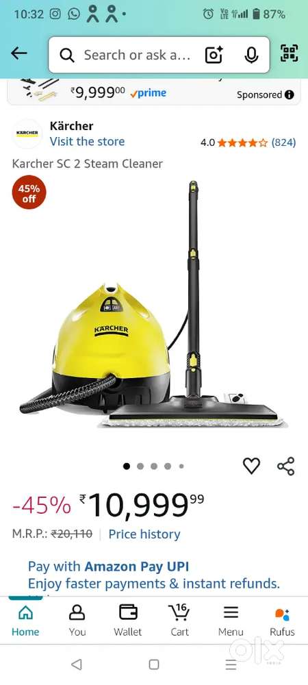 Karcher sc2 steem