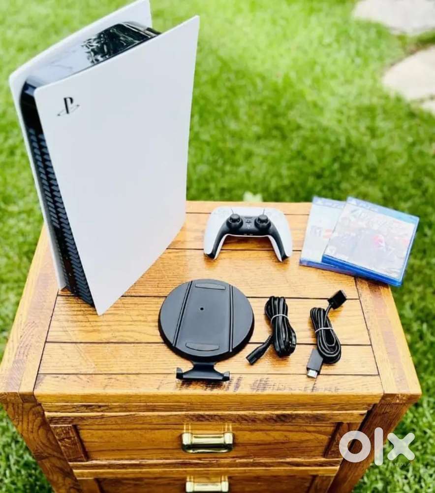 Sony PlayStation 5 Disc Bundle 825gb-1 TB Internal SSD-Controller-Gam