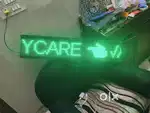 Led. Board. Running board for shops