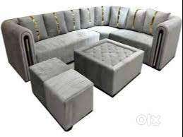 Friday offer buy new sofa 8450, L size sofa 13990/- EMI bi