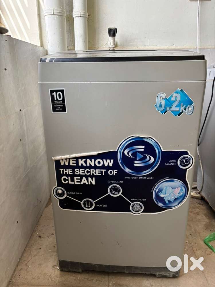 6.2kg top load washing machine
