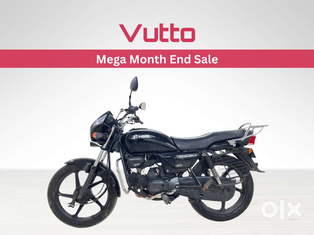 Hero Splendor Plus Self Alloy i3S (1921), 6 months warranty