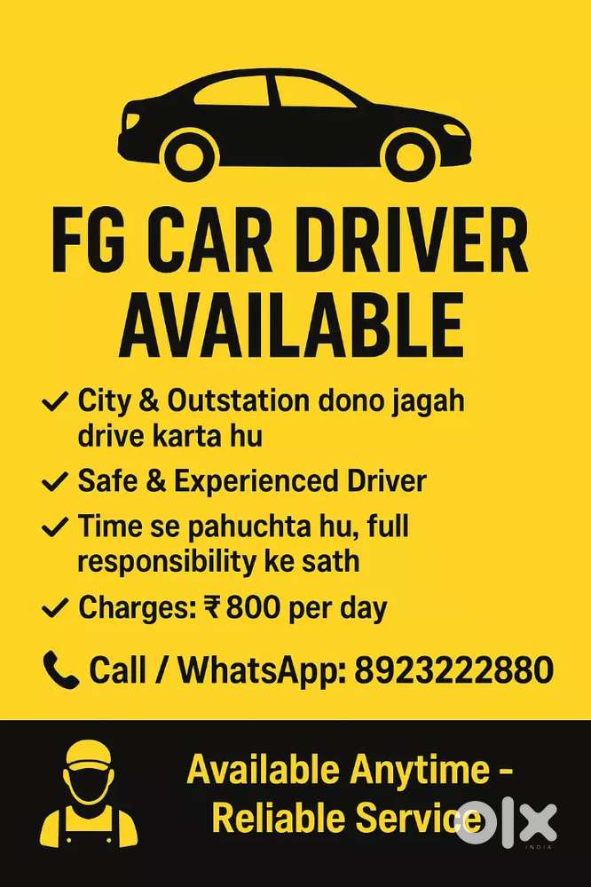 Experience car driver