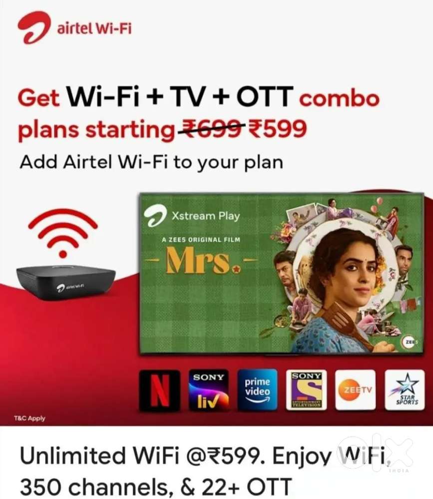 AIRTEL XTREME FIBER