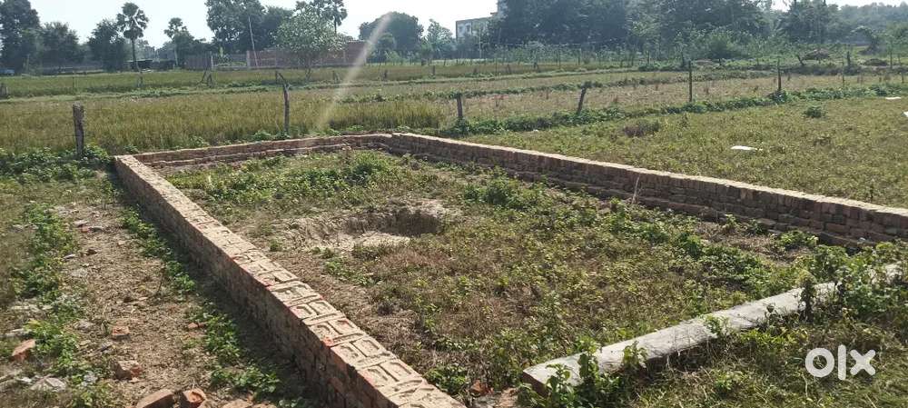 गोरखपुर मेडिकल रोड गुलहरिया से 1.5km अंदर यह प्लाट मिलेगा