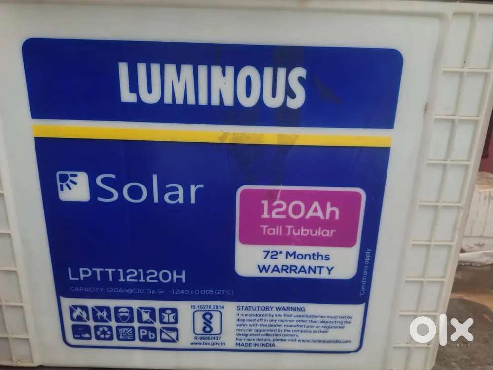 Battery and inverter