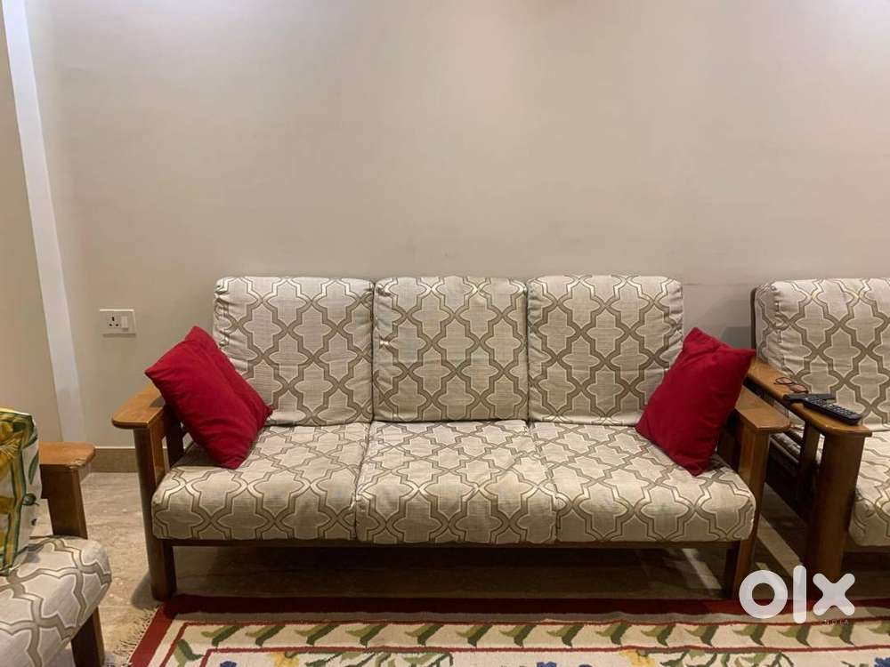 Sofa set and TV console