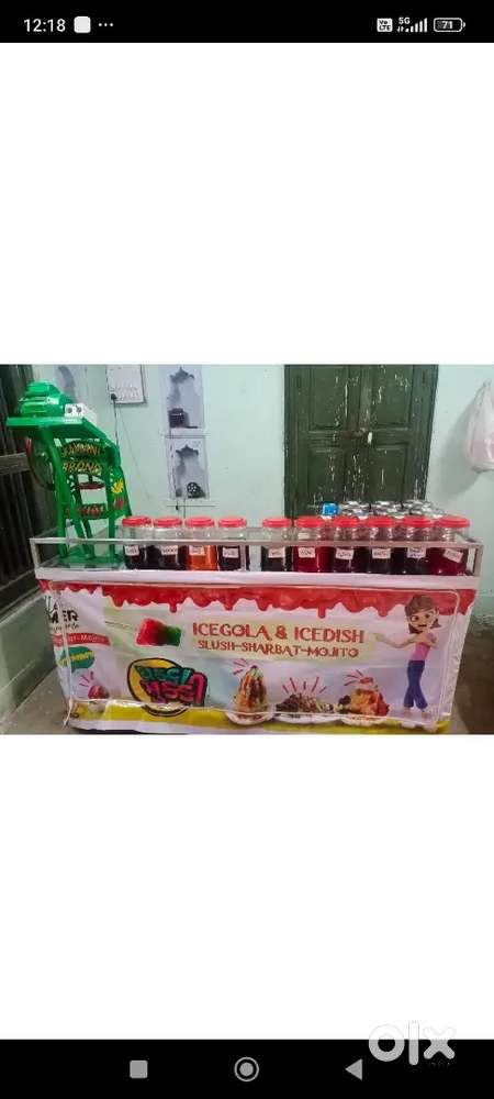 Ice dish machine and accessories