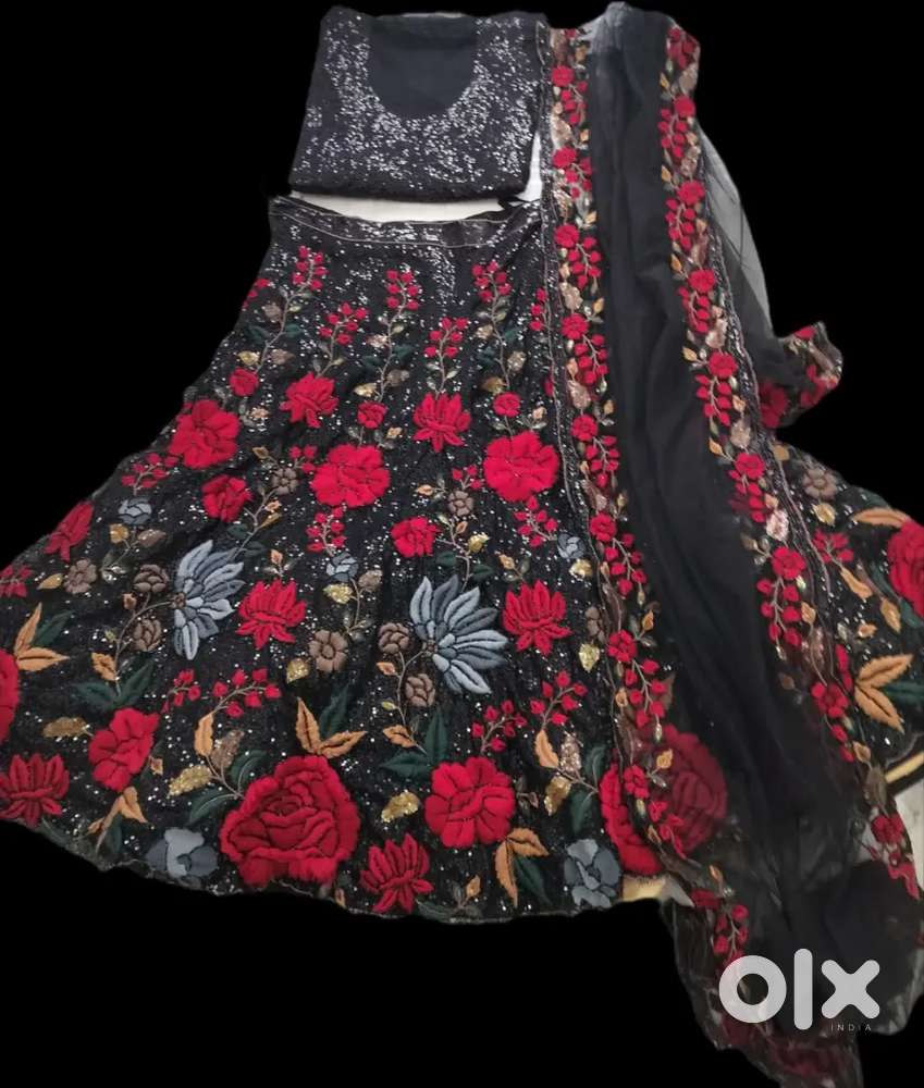 Beautiful black lehnga