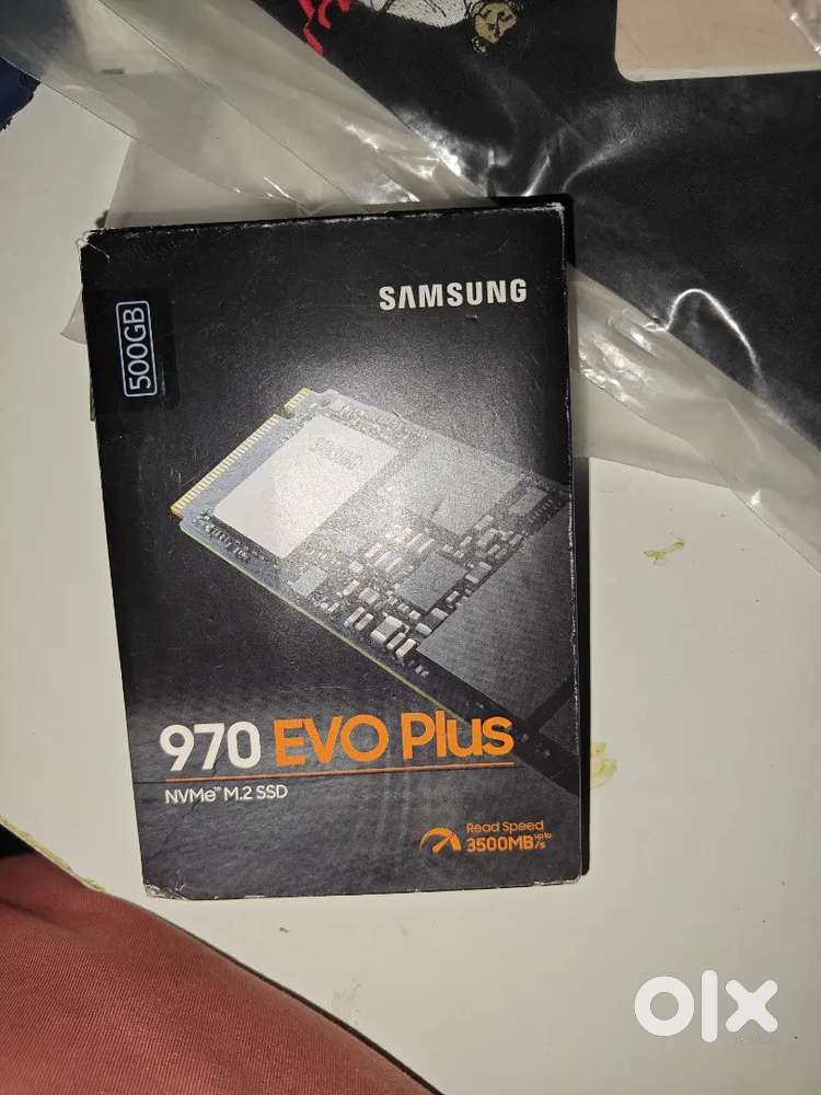 Samsung 970 EVO plus NVME M.2 SSD 500 GB