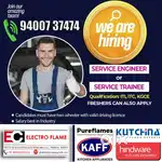 Service engineer/ Technician/Trainee