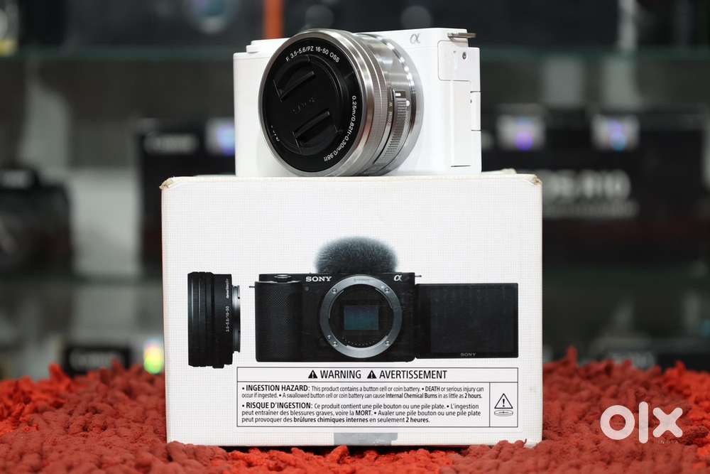 SONY ZV E10 WHITE EDITION CAMERA FOR SALE