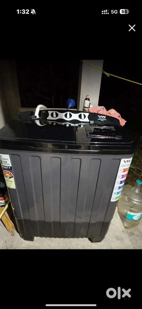 VW 7.5 kg Semi Automatic Washing Machine