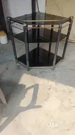 Glass Corner Table for Sale