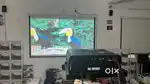 RDD2 Projector 350Inch 4K 3D Watch Movies Cricket For Home Office Cafe
