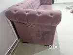 3 seater velevet sofa