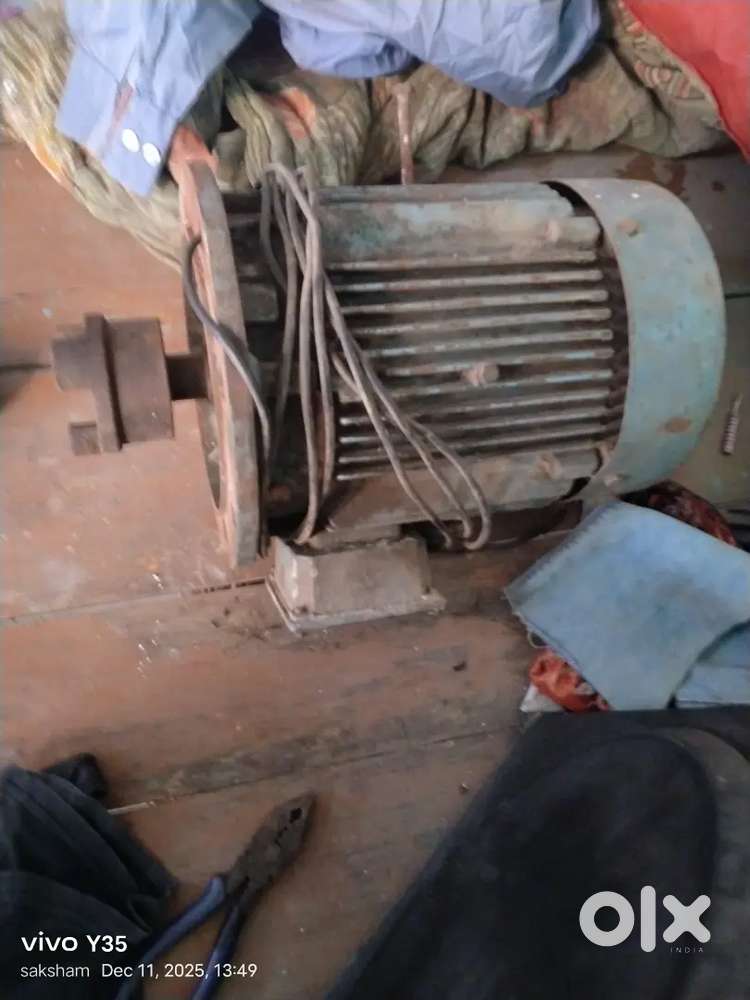 5 HP ABB three face motor