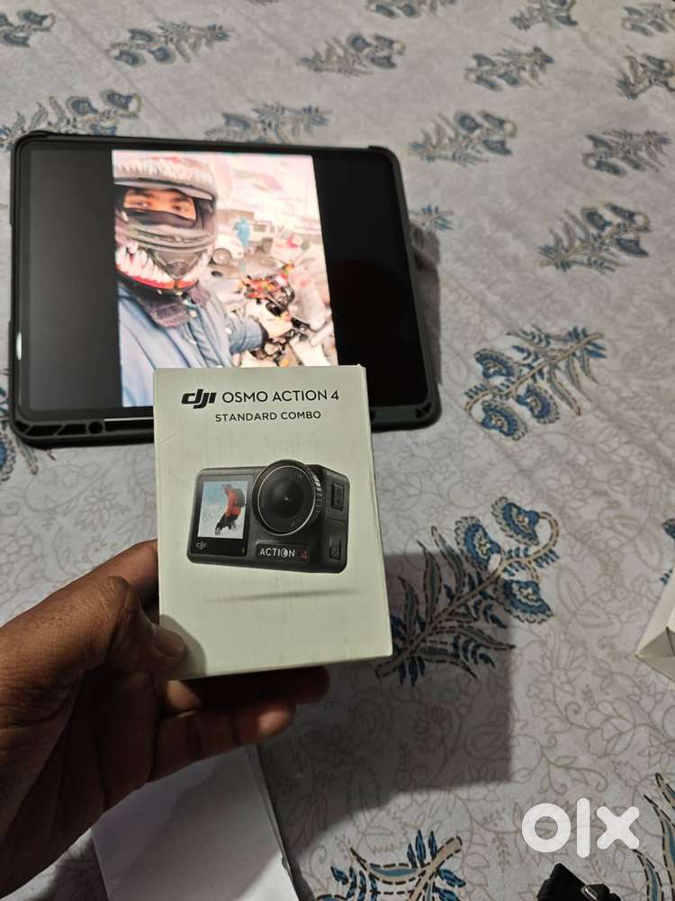 DJI Osmo Action 4 – Standard Combo 4K/120fps Waterproof Excellent Cond