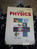 S.L. ARORA PHYSICS volume 1&2