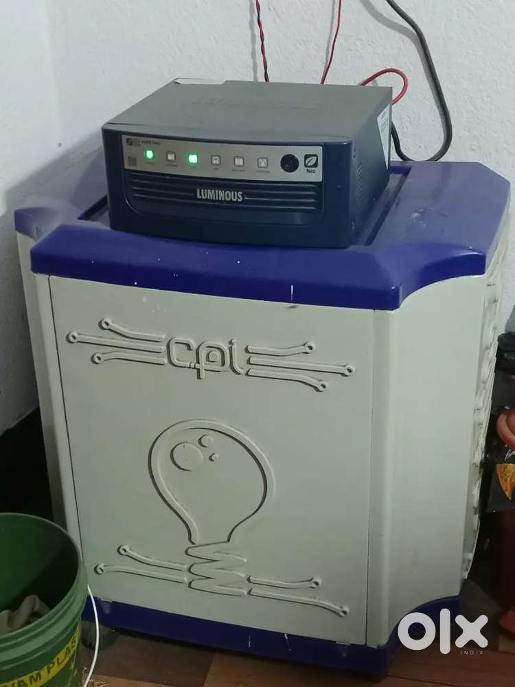 Luminous Inverter and Apex Battery of 165ah