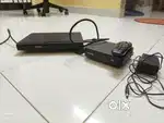 dvd player & setup box with connector & remote