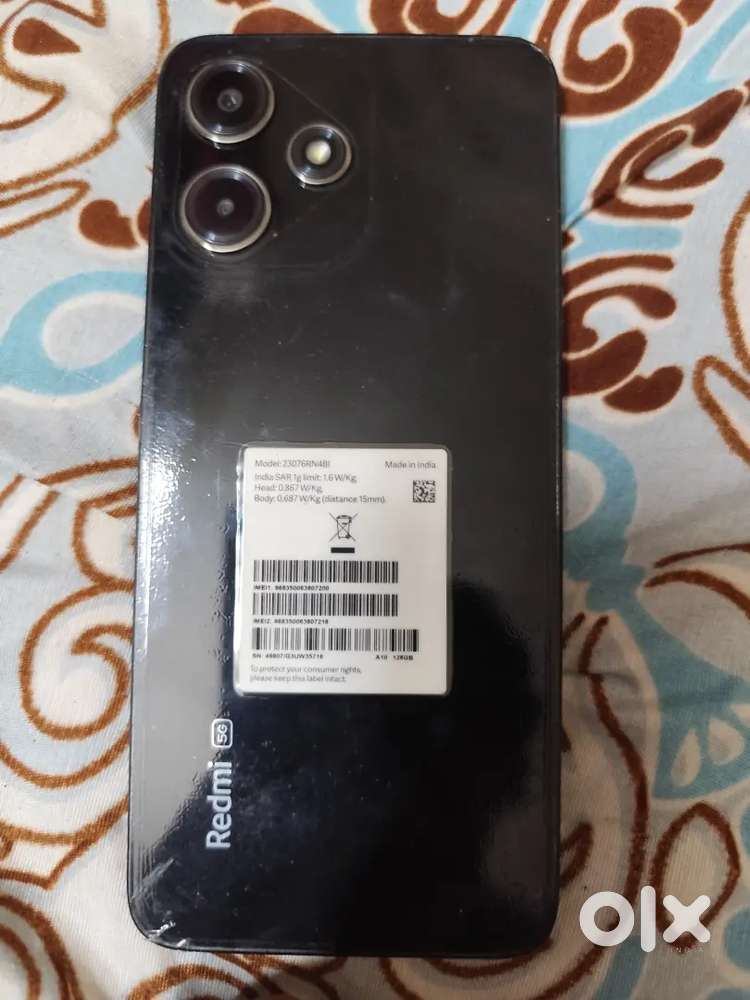 Redmi12 mobile 2023 model No Damage Best condition screen gaurd broken