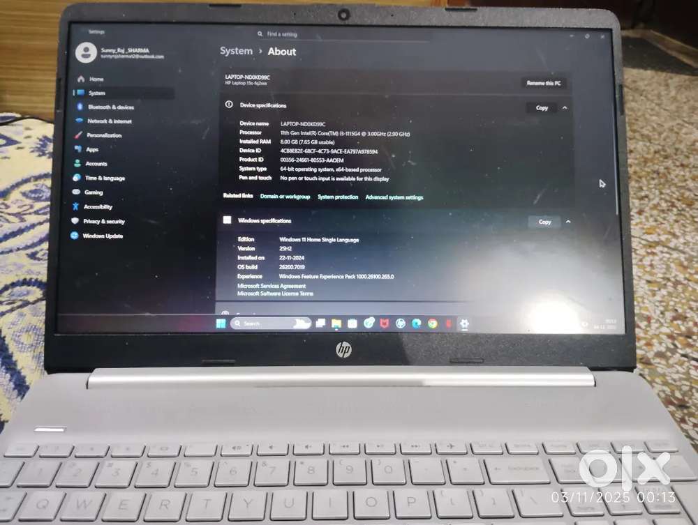 HP LAPTOP-NDOKD99C