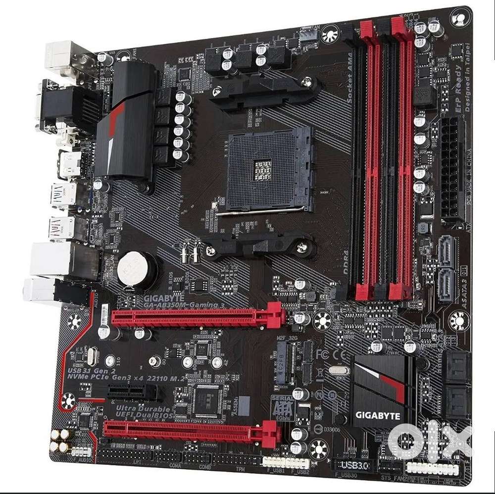 Ab350m gaming 3 AM4 MOTHERBOARD full size ATX