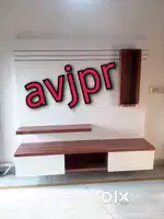 New wooden tv wall unit lcd stand