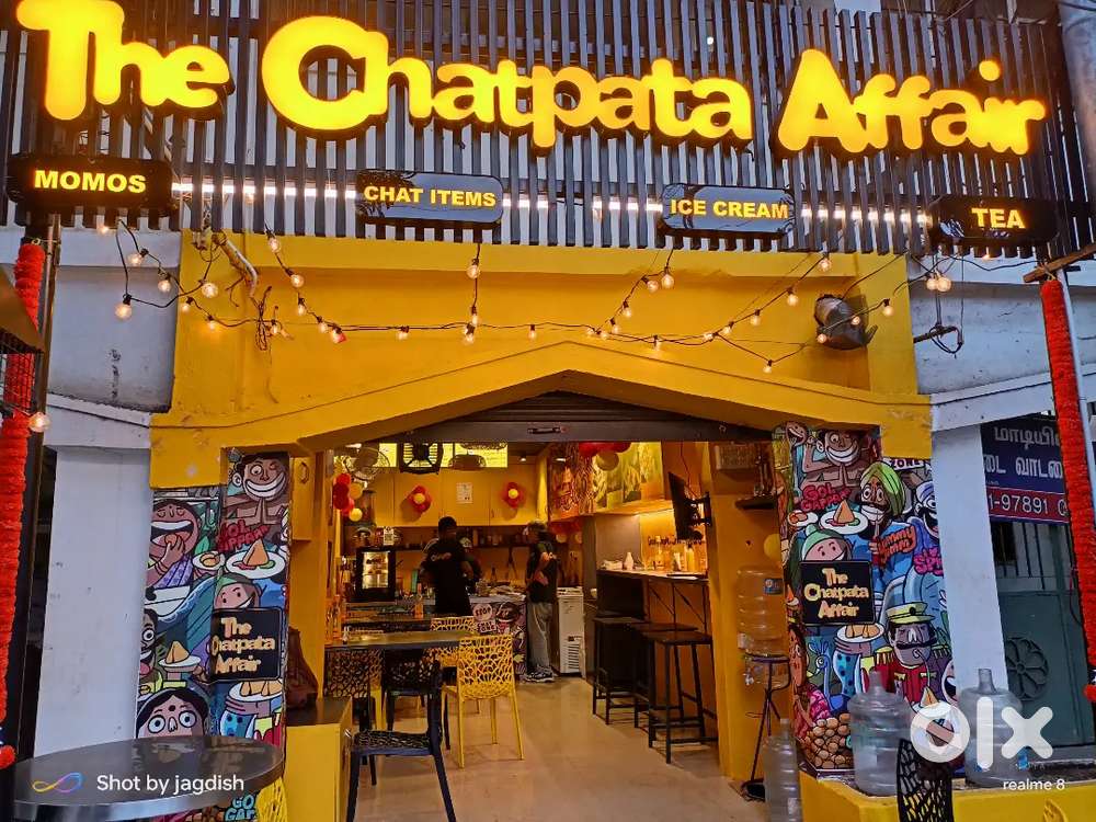 Cafe restaurant chaat corner