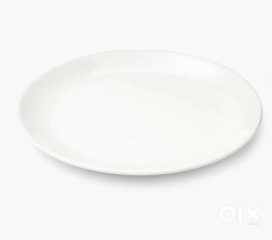 Sale of dinner set 200 plate in white fiber big size