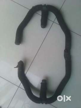 Leg guard for bullet bike