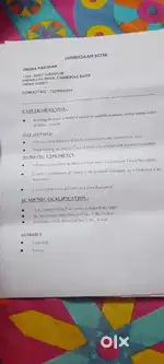 Need a  job
