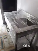 COMMERCIAL TABLE WITH  SINKICICI BANK  KATWARIA SARAI UNUSED UNTOUCHED