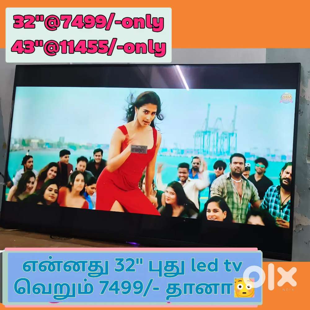 Discount rate new sony 32 inch smart led tv just 7499 only