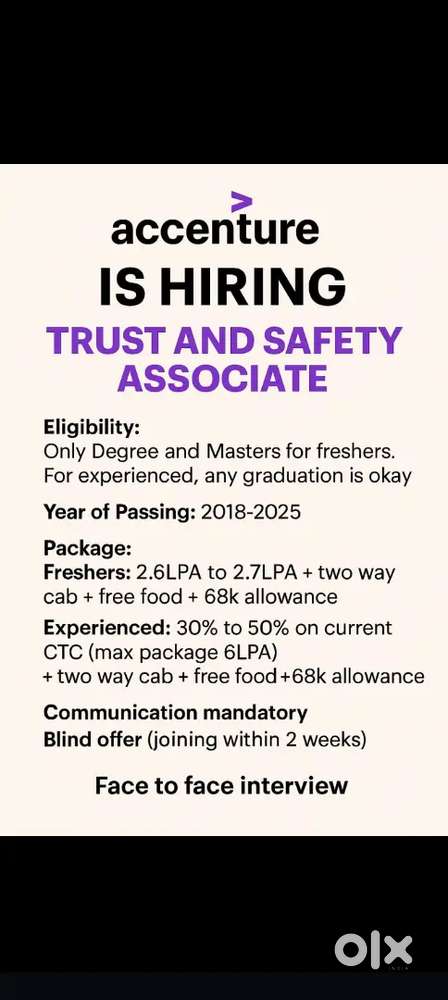 Jobs available for freshers and experienced (for both IT and Non-IT)