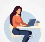 Work part time or full time office work & from home